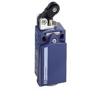 Schneider Electric XCKD2121P16 ex OsiSwitch Métal Interrupteur de position format standard, levier à galet plast H, 1NC+1NO, tête de piston, brusque, M16