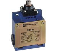 Schneider Electric XCKM110H29 ex OsiSwitch Métal Interrupteur de position format standard, poussoir métal, tête de piston, 3 entrées taraudées, 1NC+1NO, brusque, M20