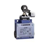 Schneider Electric XCKM121 ex OsiSwitch Métal Interrupteur de position format standard, levier à galet thermoplastique, tête de piston, 1NC+1NO, brusque, Pg11