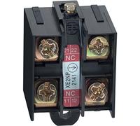 Schneider Electric XE2NP2141 Eléments de Contacts pour Interrupteur de Position, Dépendante, Simultané, 2 Pôles, 10 A, 300-500V