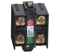 Schneider Electric Contact auxiliaire XE2NP2151 – 1 NO / 1 NF, 2 pôles, 10 A, 300-500 V – 1 pièce