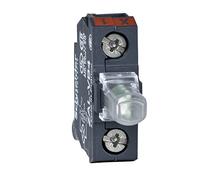 Schneider Electric ZALVM3 Harmony Bloc Lumineux pour Boîte à Boutons, DEL Intégrée, 230-240V, Vert