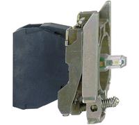 Schneider Electric ZB4BVB1 Culot pour ampoule avec adaptateur de fixation, avec culot dampoule blanc 24 V/DC, 24 V/AC 1 pc(s)