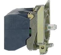 Schneider Electric ZB4BW0B11 Contact auxiliaire, Élément LED avec adaptateur de fixation, avec culot