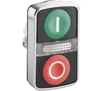 Schneider Electric ZB4BW7A3741 Harmony ZB4BW7A3741 Bouton-poussoir à double touche vert, rouge 1 pc(s)