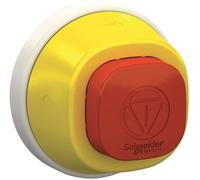 Schneider Electric ZB5AS84W2B Bouton darrêt durgence illuminable 24 V IP66, IP67, IP69, IP69K 1 pc(s) Piece