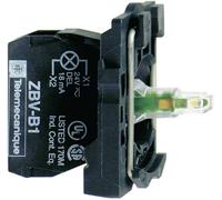Schneider Electric Élément LED ZB5AVB1 avec adaptateur, culot blanc 24 V AC/DC 1 pièce
