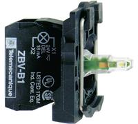 Schneider Electric ZB5AVB1 Élément LED avec adaptateur de fixation, avec culot dampoule blanc 24 V/DC, 24 V/AC 1 pc(s)