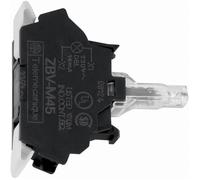 Schneider Electric ZBVB15 Élément LED avec culot dampoule blanc 24 V/DC, 24 V/AC 1 pc(s) Piece