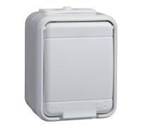 Schneider Elso Prise 1-fach saillie blanc pur 445004 Quantité:1