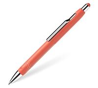 Schneider Epsilon 138606 Stylo à bille rétractable (largeur de trait XB, couleur de l'encre : bleu, recharge indélébile) Orange chaud