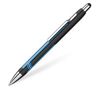 Schneider Epsilon Stylo à bille rétractable, XB, bleu Noir/cyan