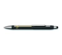 Schneider Epsilon Touch Stylo à bille rétractable, XB Blau/Schaftfarbe: schwarz-gold G