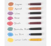 Schneider Etui De 6 Cartouches D'encre Pour Stylo Plume Pastel Lilas