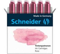 Schneider Etui De 6 Cartouches D'encre Pour Stylo Plume Pastel Rose