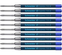 Schneider Express 735 B Recharge internationale stylo bille grande capacité Bleu/permanent/ISO 12757-2 G2 Lot de 10 (Import Allemagne)