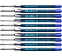 Schneider Express 735 M Recharge internationale grande capacité pour stylo bille Bleu/permanent/ISO 12757-2 G2 Lot de 10