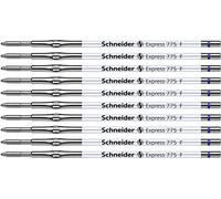Schneider Express 775 F Recharge Pour Stylo Bille Encre Bleue Permanente Lot De 10