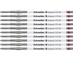 Schneider Express 775 M Recharge pour stylo bille Encre rouge permanente Lot de 10 (Import Allemagne)