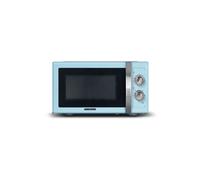 SCHNEIDER - SMW23VMBL - Micro ondes gril Vintage - 23 litres - 6 niveaux de puissance - Plateau tournant (27cm) - Bleu