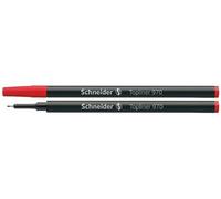 Schneider Fineliner Topliner 970 Mine de rechange pour stylo Topliner 911 Pointe 0,4 mm Rouge Lot de 10