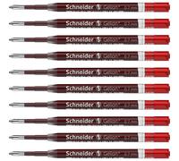 Schneider Gelion 39 103902 Red Gel Ink Cartridges (Pack of 10)