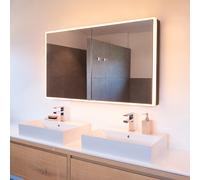 Schneider GLOW classic Armoire de toilette, 2 portes, 182.100.02.41, PLU1 100/2/HCL