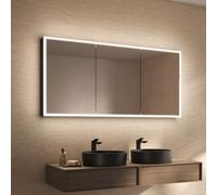 Schneider GLOW D2W Armoire de toilette, 3 portes, 218.151.02.44, GLO1 150/3/GT/D2W