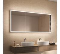 Schneider GLOW D2W Armoire de toilette, 3 portes, 218.161.02.02, GLO1 160/3/GT/D2W