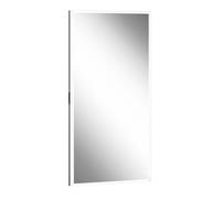 Schneider GLOW HCL miroir lumineux, bandes lumineuses tout autour, Human Centric Lighting, avec chauffage du miroir, 56x5,5x90cm, 166.456.01.50, Couleur: argent anodisÃ©