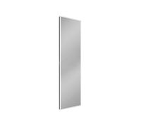 Schneider GLOW HCL miroir lumineux, bandes lumineuses tout autour, Human Centric Lighting, avec chauffage du miroir, 46x5,5x180cm, 166.447.01.41, Couleur: Noir Mat