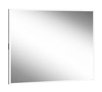 Schneider GLOW HCL miroir lumineux, bandes lumineuses tout autour, Human Centric Lighting, avec chauffage du miroir, 100x5,5x76cm, 166.500.01.50, Couleur: argent anodisé