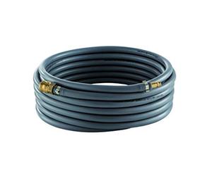 Schneider GmbH DGKD730032 Tuyau pneumatique à air comprimé avec système d'airsystem DLS-SK-SF 15,5-10/5 m, PVC, longueur 5 m, tuyau avec insert en tissu Gris