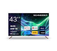SCHNEIDER - GMS43F1 - Téléviseur Qled UHD 43""(108cm) - Smart Vidaa - 3840*2160 pix UHD - HDR - Netflix - Youtube - Dolby