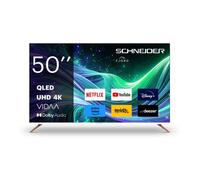 SCHNEIDER - GMS50F1 - Téléviseur QLED UHD 50""(127cm) Fjord - Smart Vidaa - 3840*2160 pix UHD - HMDIx3 - USBx2 - Dolby - Netflix