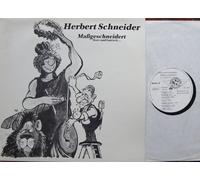 SCHNEIDER, HERBERT - SCHNEIDER, HERBERT / Maßgeschneidert / Kurz und bairisch... / Bildhülle / UNITED SOUNDS OF ALL PRODUCTIONS # PS 1003 / Deutsche Pressung / 12" Vinyl Langspiel Schallplatte