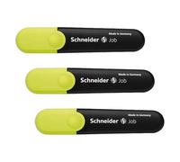 Schneider JOB jaune - feutre (Lot de 3)