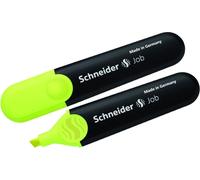 Schneider job marker surligneur rechargeable jaune -10u-