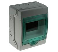 Schneider - Kaedra Coffret Modulaire Étanche 6 Modules IP65, Polymère Auto-Extinguible, Montage en Saillie, Température de Fonctionnement -25°C à +60°C, Idéal pour Garages et Ateliers