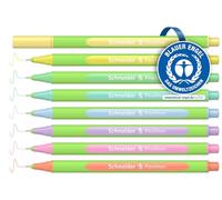 Schneider Line-Up 191088 Lot de 8 stylos à pointe fine pastel (épaisseur de trait 0,4 mm, en plastique biosourcé, récompensé par l'ange bleu)