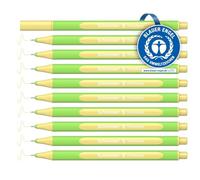 Schneider Line-Up Lot de 10 feutres à pointe fine pastel (épaisseur de trait 0,4 mm, en plastique biosourcé, récompensé par l'ange bleu), vanille pastel