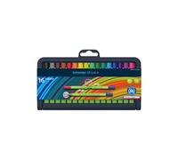 Schneider Link-it Stylos Feutre , Lot de 16, Feutres de Coloriage Marqueur Pointe Fine Standard Coleurs Assorties