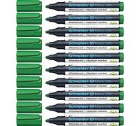 Schneider Lot de 10 marqueurs rechargeables Maxx 290 pour tableau/chevalet 1-3 mm (Vert) (Import Allemagne)