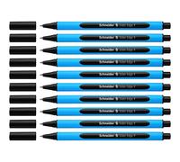Schneider Lot De 10 Stylos À Bille Slider Edge Pointe Fine Noir
