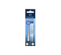 Schneider Lot de 2 Recharges Stylo Bille Eco 725 Récompensées The Blue Angel Line Largeur M Bleu 77253