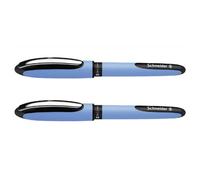 Schneider Lot De 2 Rollers À Encre One Hybrid N 03 Noir