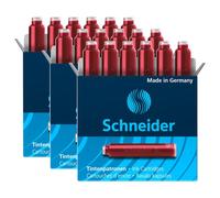 Schneider Lot De 3 Bo?tes 6 Cartouches D'encre Rouge