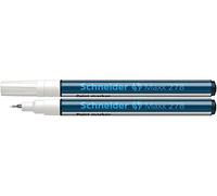 SCHNEIDER - Marqueur peinture 278,blanc,largeur du trait:0,8mm -127849 Blanc G