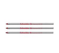 SCHNEIDER Lot de 3 Recharges Express 56 Pte Moyenne rouge