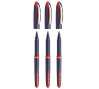Stylo Schneider One Business Lot de 10 Stylos rollers à encre liquide non rétractable Rouge Rouge G